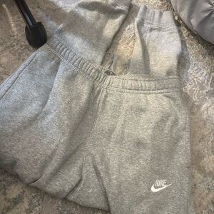 Men Nike Light Gray Joggers